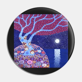 Midnight Moon Pin