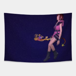 KH3 Kairi - Night Sky Tapestry