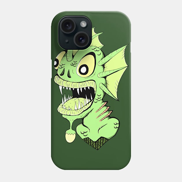 Fish man Phone Case by ThePieLord