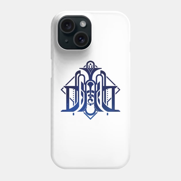 Genshin Impact Fontaine Emblem - Constellation Version Phone Case by GachaSlave