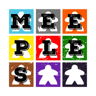 Meeples Distress T-Shirt