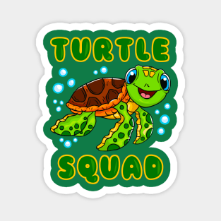 Turtle Squad Magnet