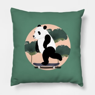 Easy ride with panda Pillow