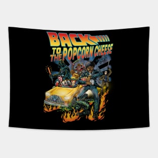 Back To The Pop Corn Cheese Tapestry