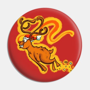 Rudolf the red nosed reindeer Pin