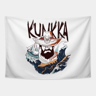 Kunkka Pirate Tapestry