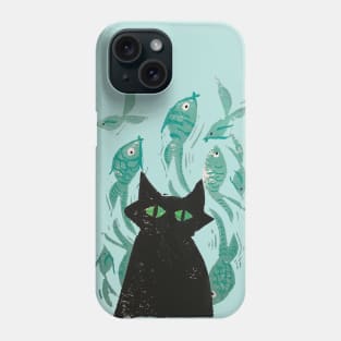 Cat-In-A-Fishbowl Phone Case