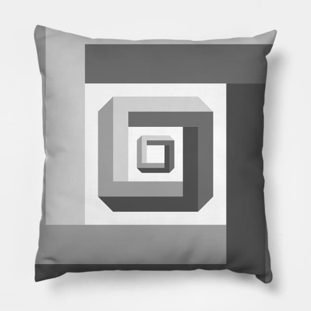 Strange Square Loop Pillow by Zen Cosmos Official