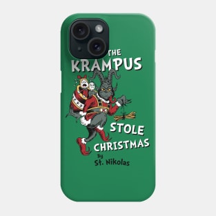 How the Krampus Stole Christmas - Creepy Cute Children's Book Phone Case