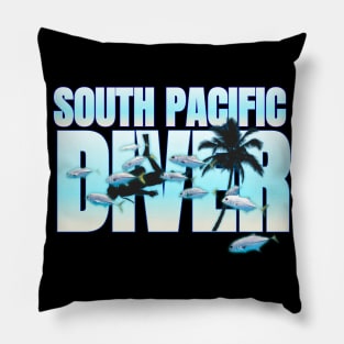 Scuba diving t-shirt designs Pillow