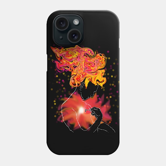 Open your soul Phone Case by Hamza_Atelier