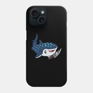 Shark with knife! Phone Case