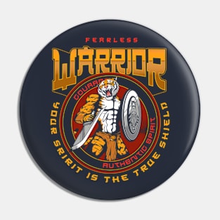 Fearless Warrior Tiger Ver. Pin