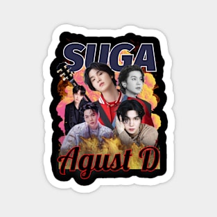 bts suga august D Magnet