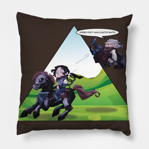 Ejector Seat Pillow by masciajames