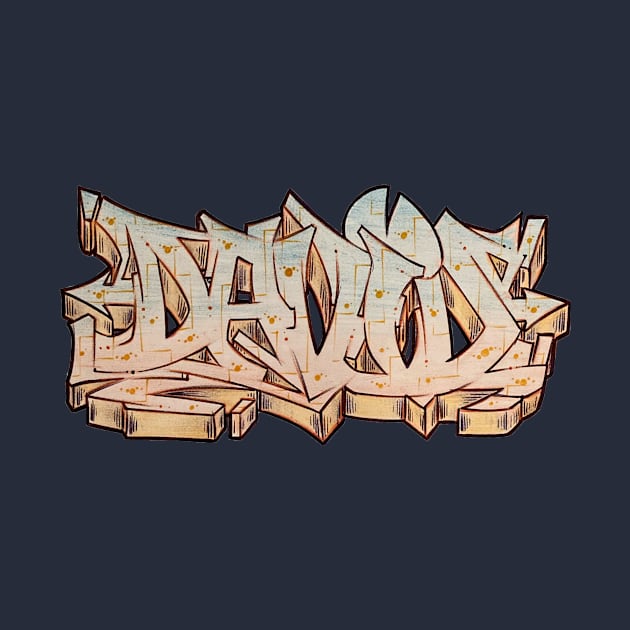 DAVID - GRAFFITI NAME by PHECK by PheckArt