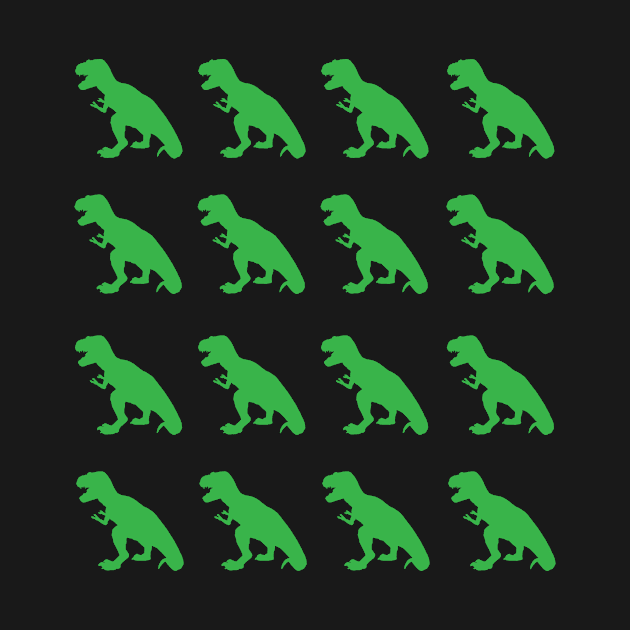 Green Dinos by gennarmstrong