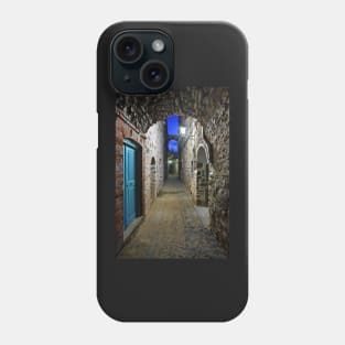 A medieval walk in Chios island Phone Case