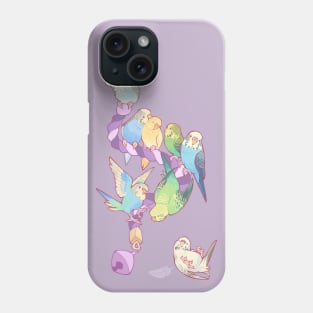 Budgie bunch grape froyo flavored Phone Case