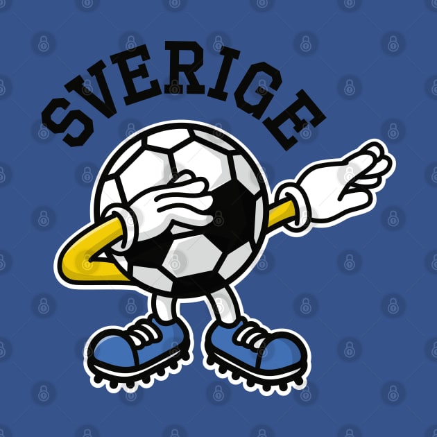 Sverige Sweden dab dabbing soccer football by LaundryFactory