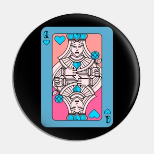 Queen of Hearts Pin