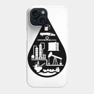 Oil Refinery Phone Case