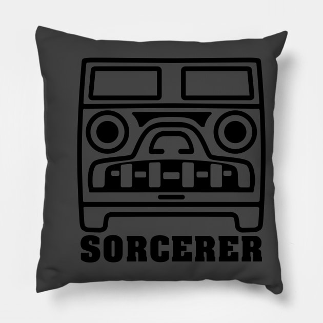 Sorcerer Crew swag Pillow by Dargie