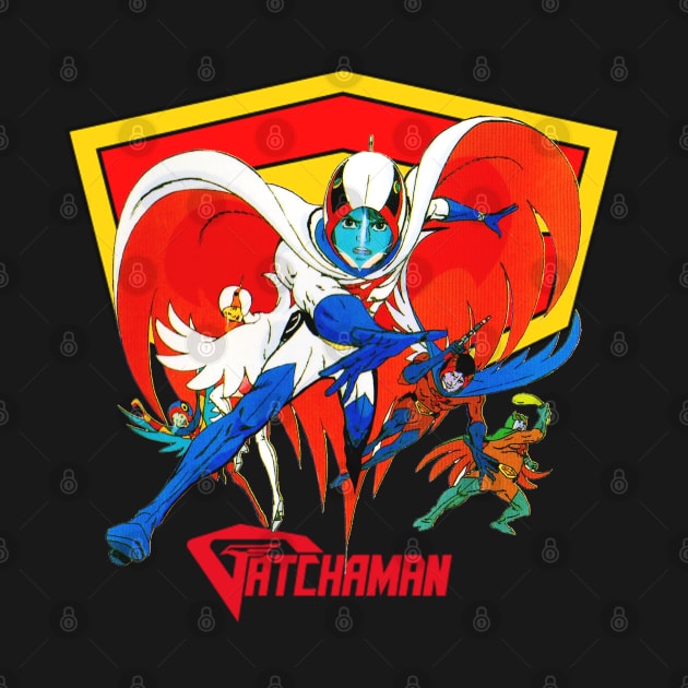 Gatchaman Squads by OnimakoArt