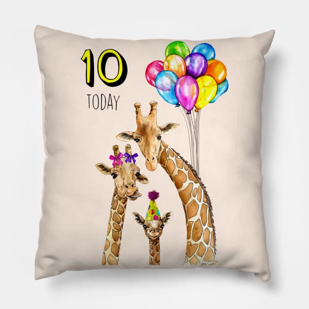 10 Today thortful Pillow by Poppy and Mabel