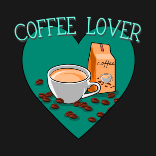 Coffee and Caffeine Lover T-Shirt