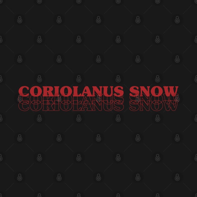 Coriolanus Snow by pump logos