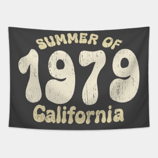 1979 california vintage distressed old retro Tapestry