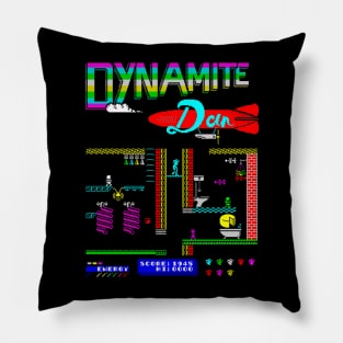 Mod.4 Arcade Dynamite Dan Video Game Pillow