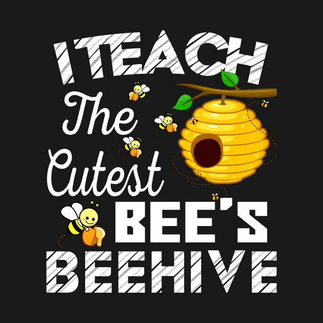 Teacher Appreciation Gift I Teach The Cutest Bee by emmajayne_designs