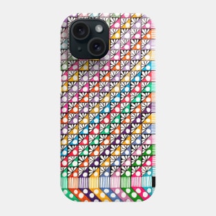 Coloful pattern drawing art Phone Case