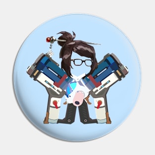 Mei's Fire Power Pin