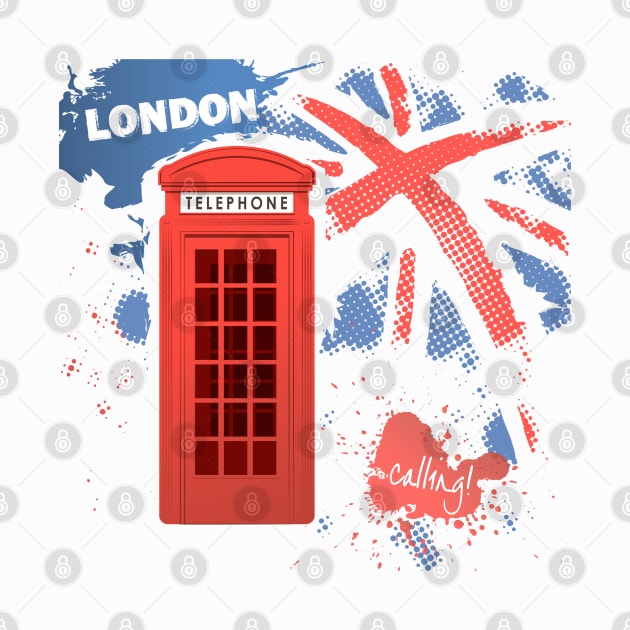 London Souvenir by Happy Art Designs