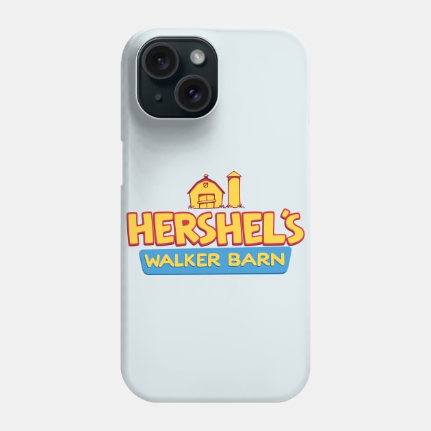 Hershel's Walker Barn Phone Case by DoodleDojo