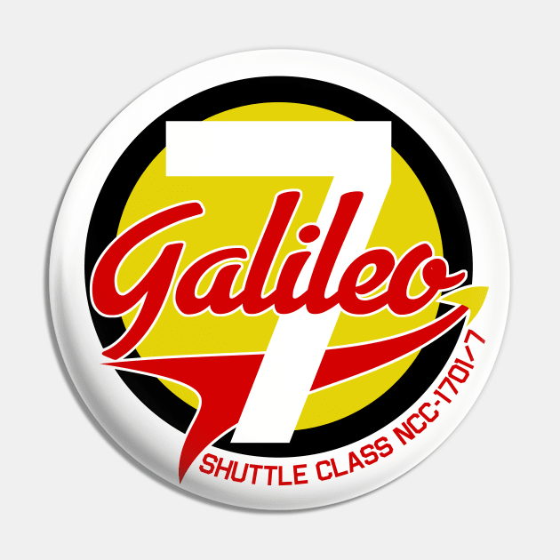 Galileo Seven Pin by PopCultureShirts