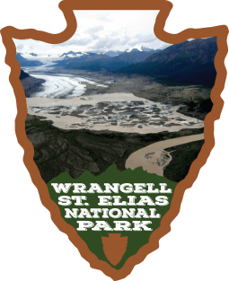 Wrangell-St. Elias National Park and Preserve arrowhead Magnet