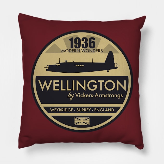 Vickers Wellington Pillow by Firemission45