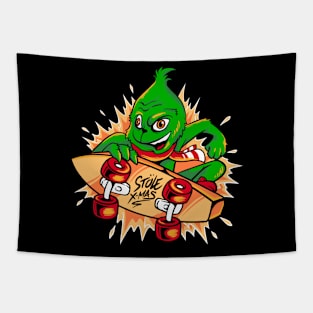 grinch do grind Tapestry