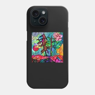 True North Stained Glass Phone Case