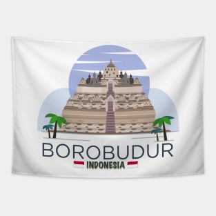 Borobudur Mahayana Buddhist Java Indonesia Temple Tapestry