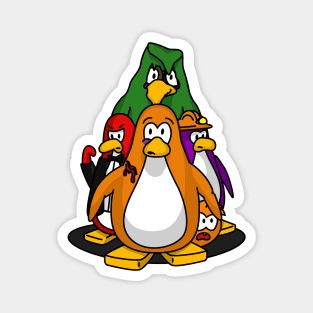 Club penguin memes Magnet for Sale by artdesign802