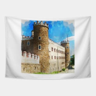 Castle Towers Tapestry