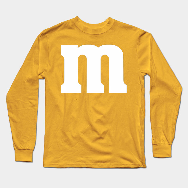 M Ms Candy Halloween Costume Shirt Halloween Long Sleeve T