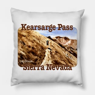 Kearsarge Pass, Sierra Nevada, California Pillow