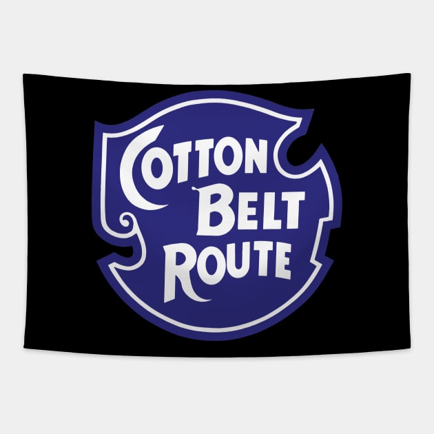 St. Louis Southwestern Railway Company "The Cotton Belt Route" Tapestry by Railway Tees For All