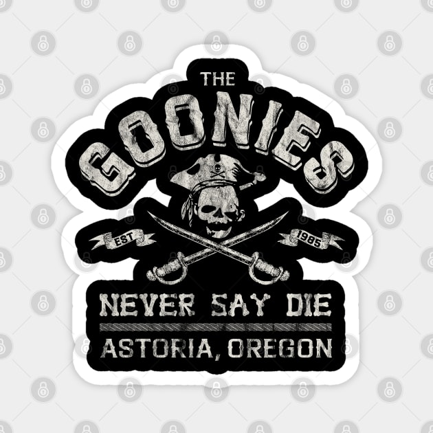 The Goonies Vintage circa 1985 Magnet by Alema Art